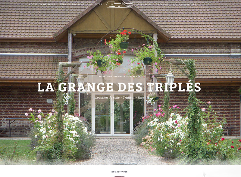 Site La grange des tripl&eacute;s